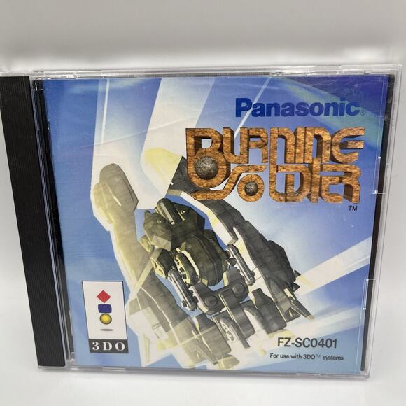 Burning Soldier 3DO Complete (Jewel Case, Manual & Back Art) - Tested & Working - Picture 1 of 9